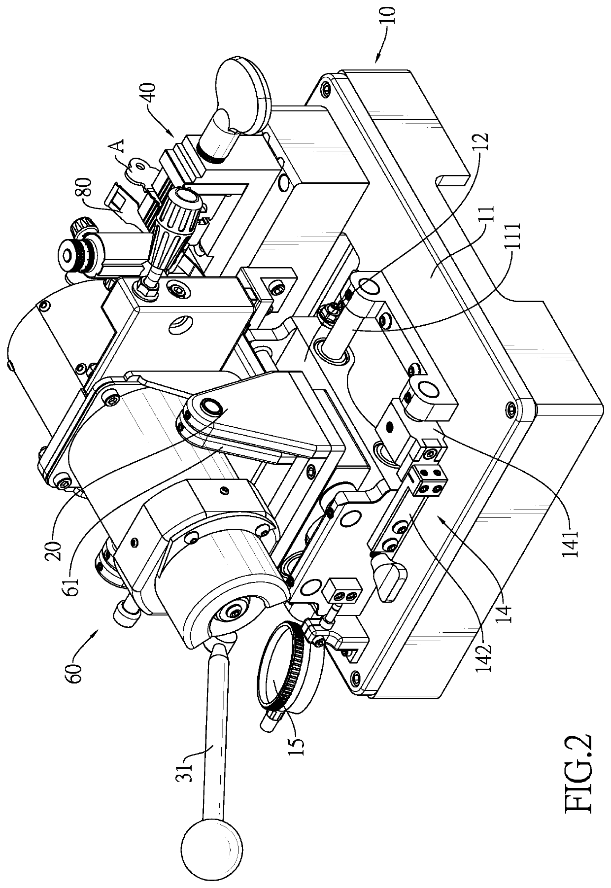 Key duplicating machine