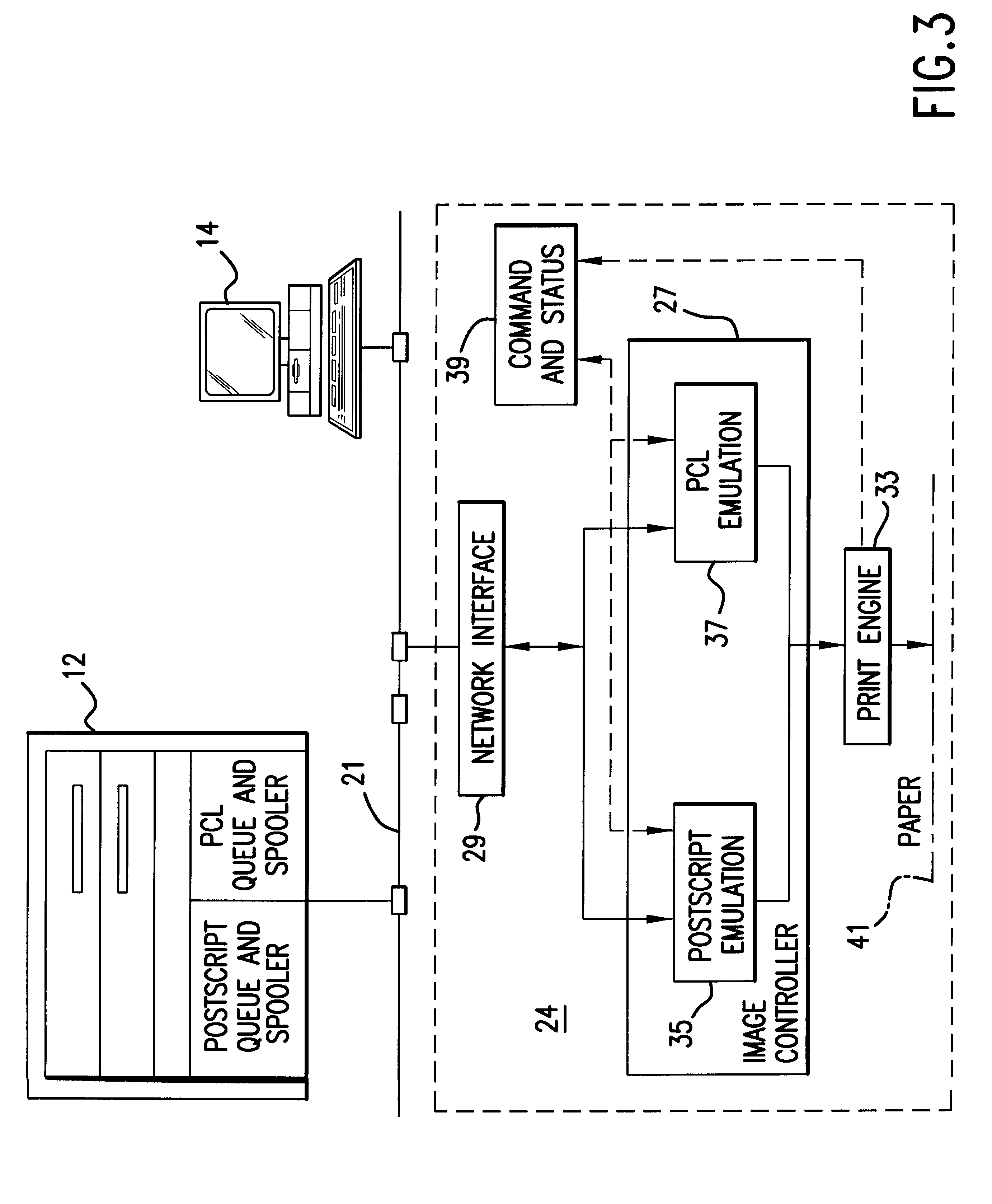 Network printing system