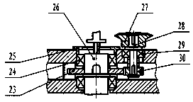 Driving and steering integrated magnetic wheel device for magnetic adsorption wall-climbing robot