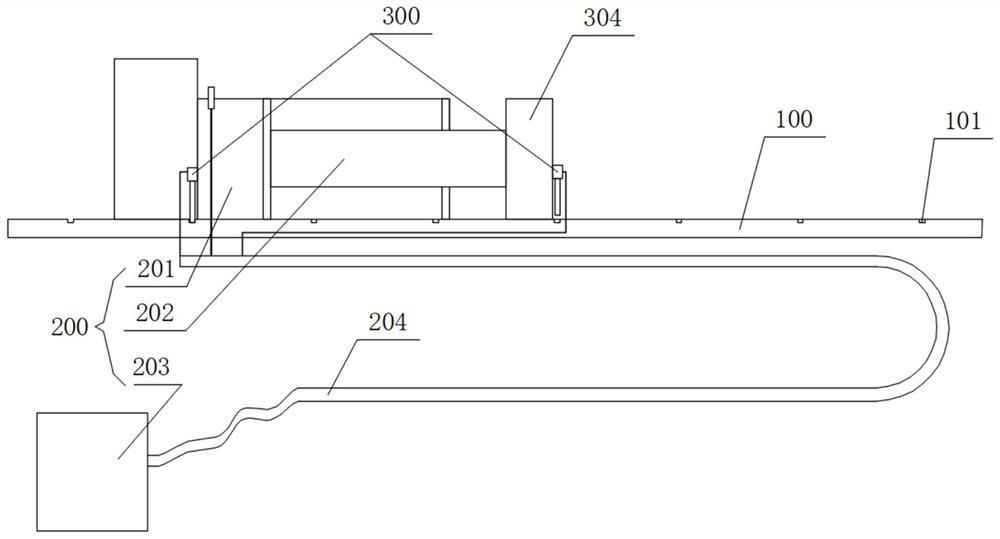 Hydraulic walking device and control method thereof