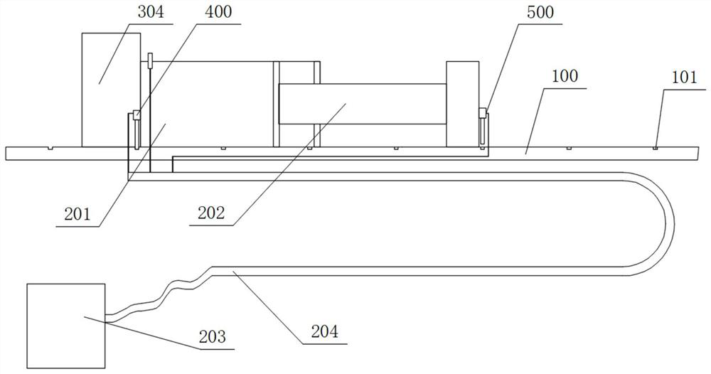 Hydraulic walking device and control method thereof