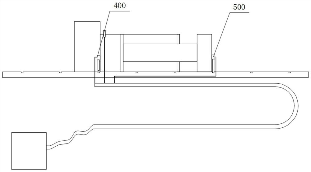 Hydraulic walking device and control method thereof