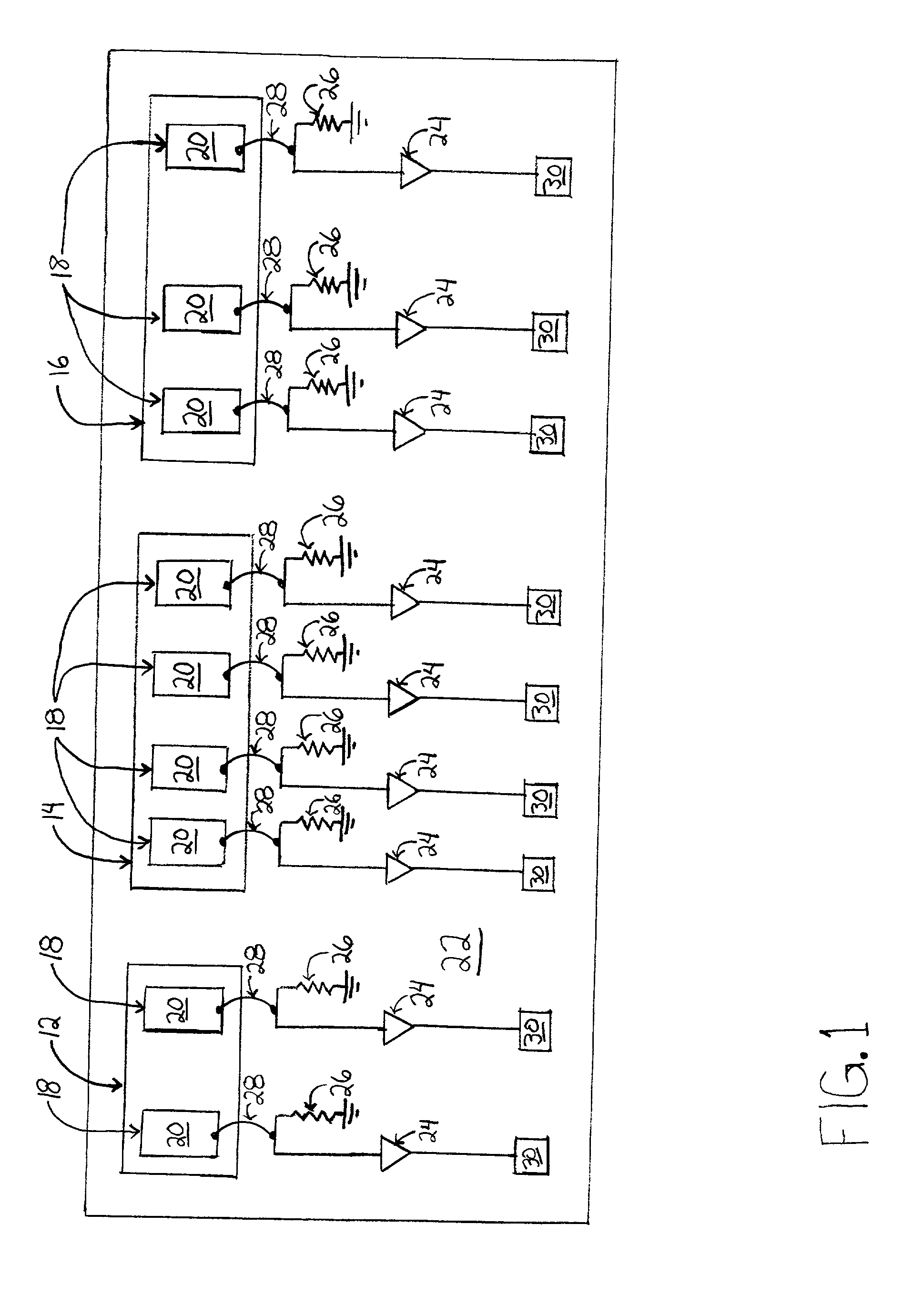 Detector array for optical spectrographs