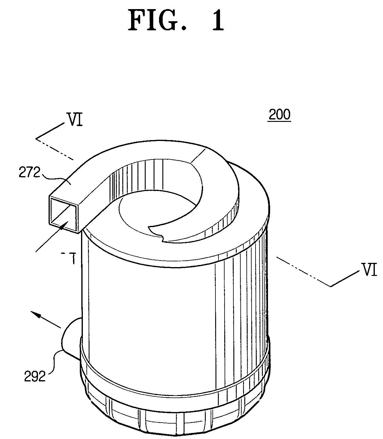 Cyclone dust collection apparatus