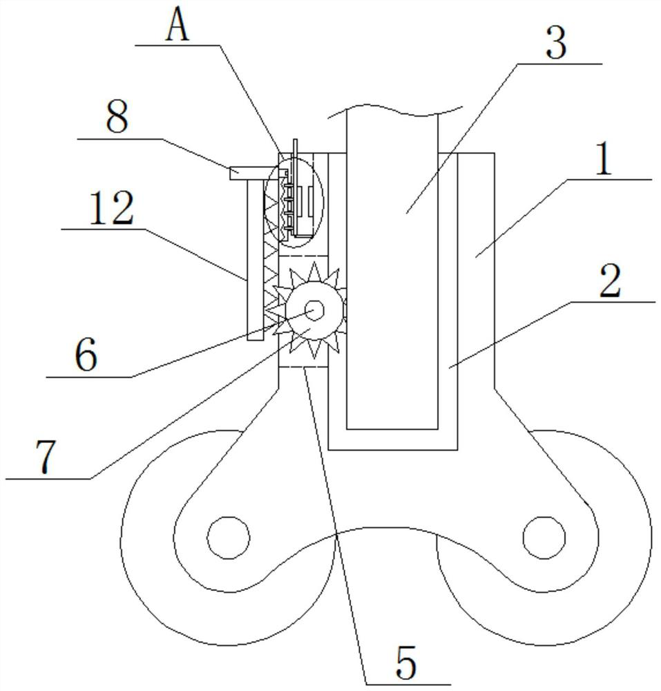 Rolling assembly facilitating size adjustment