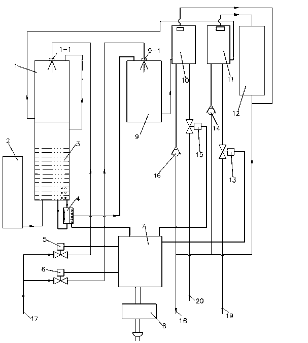 Apparatus for producing ozone water and hydrogen water at any time by using ozone electrolysis generator