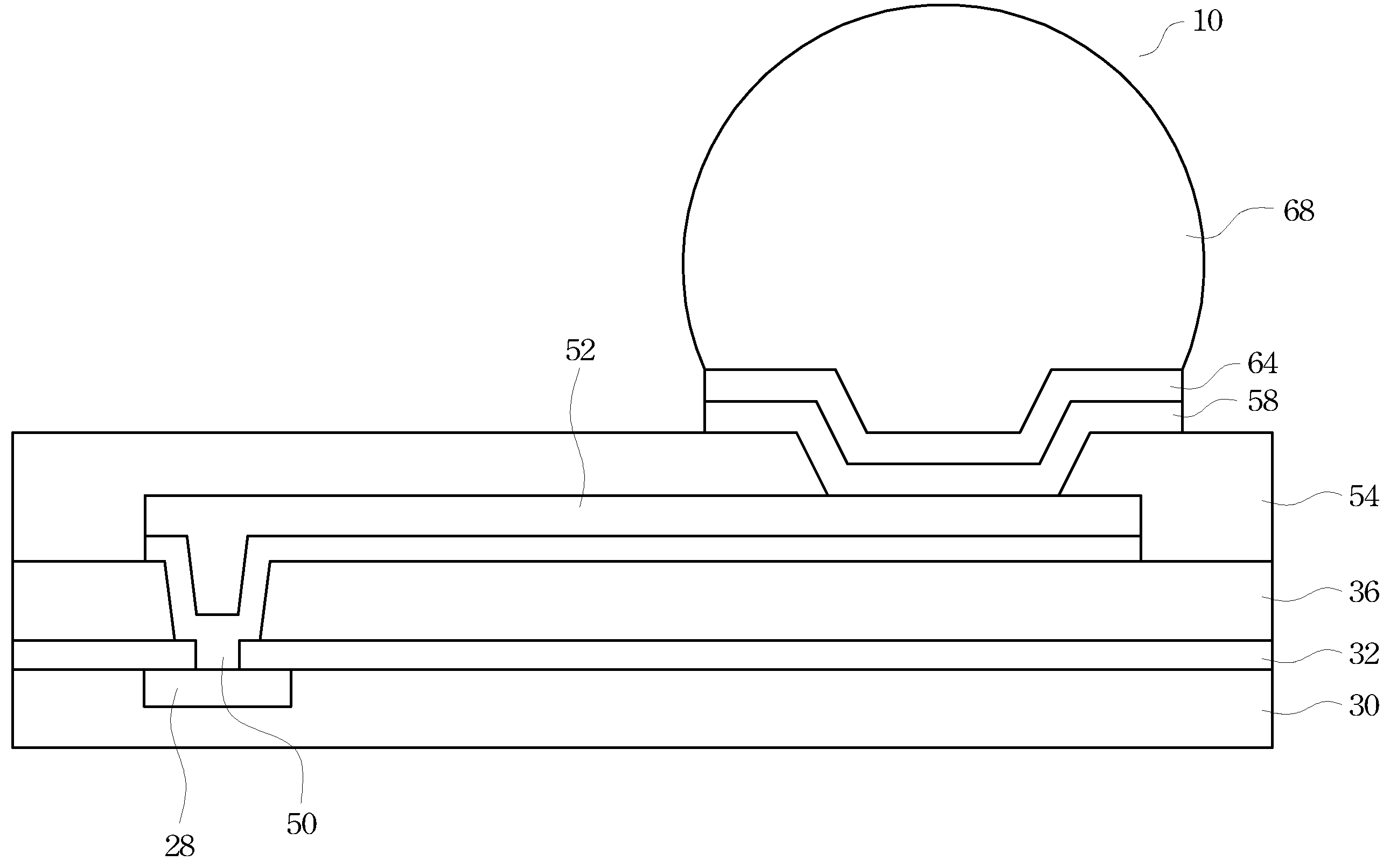 Back end integrated WLCSP structure without aluminum pads