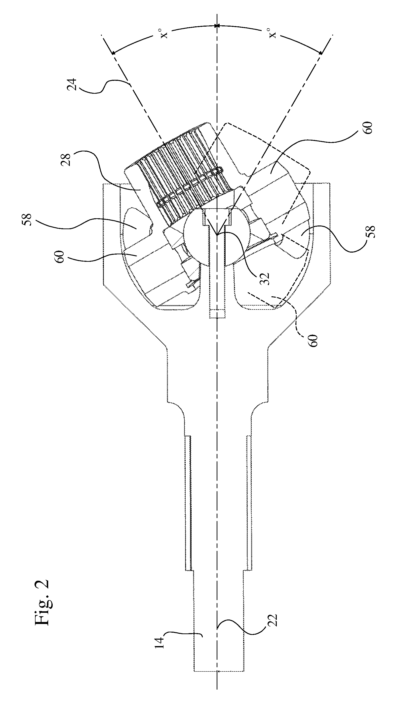 Spherical universal coupling