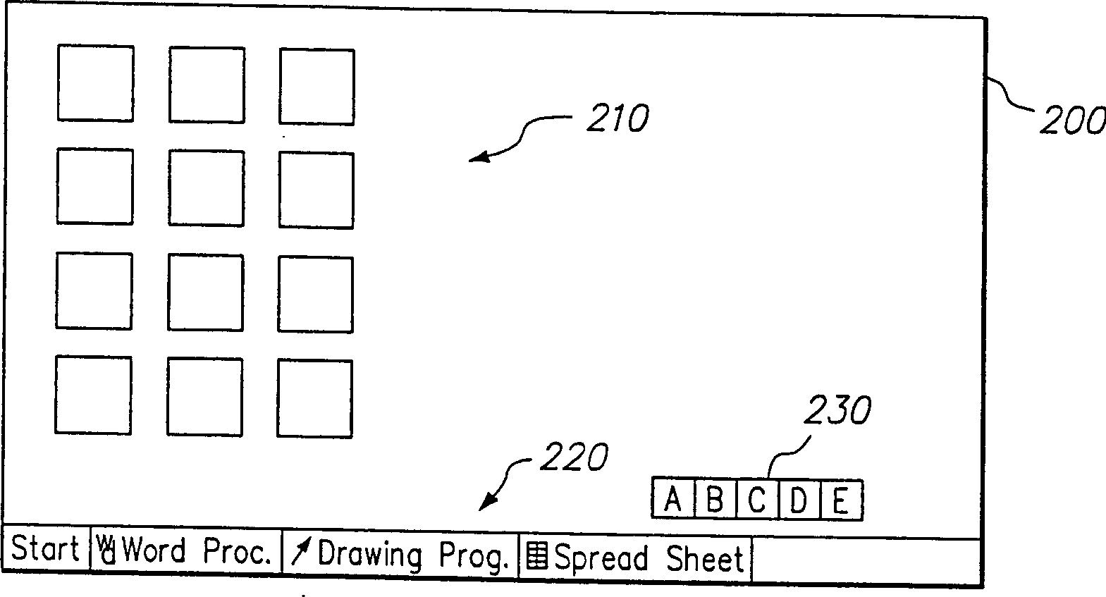 User interface for providing consolidation and access