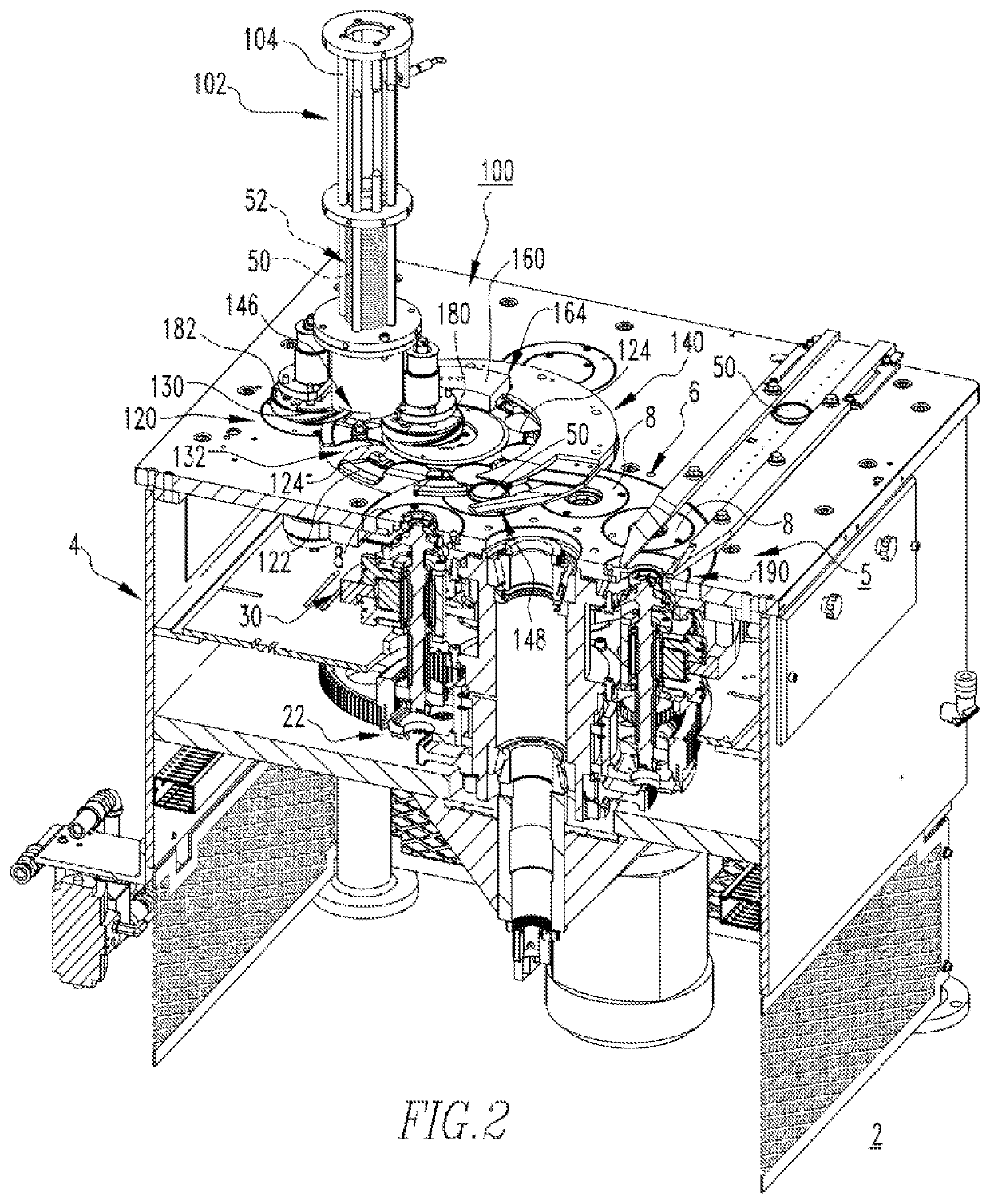 Liner and load assembly therefor