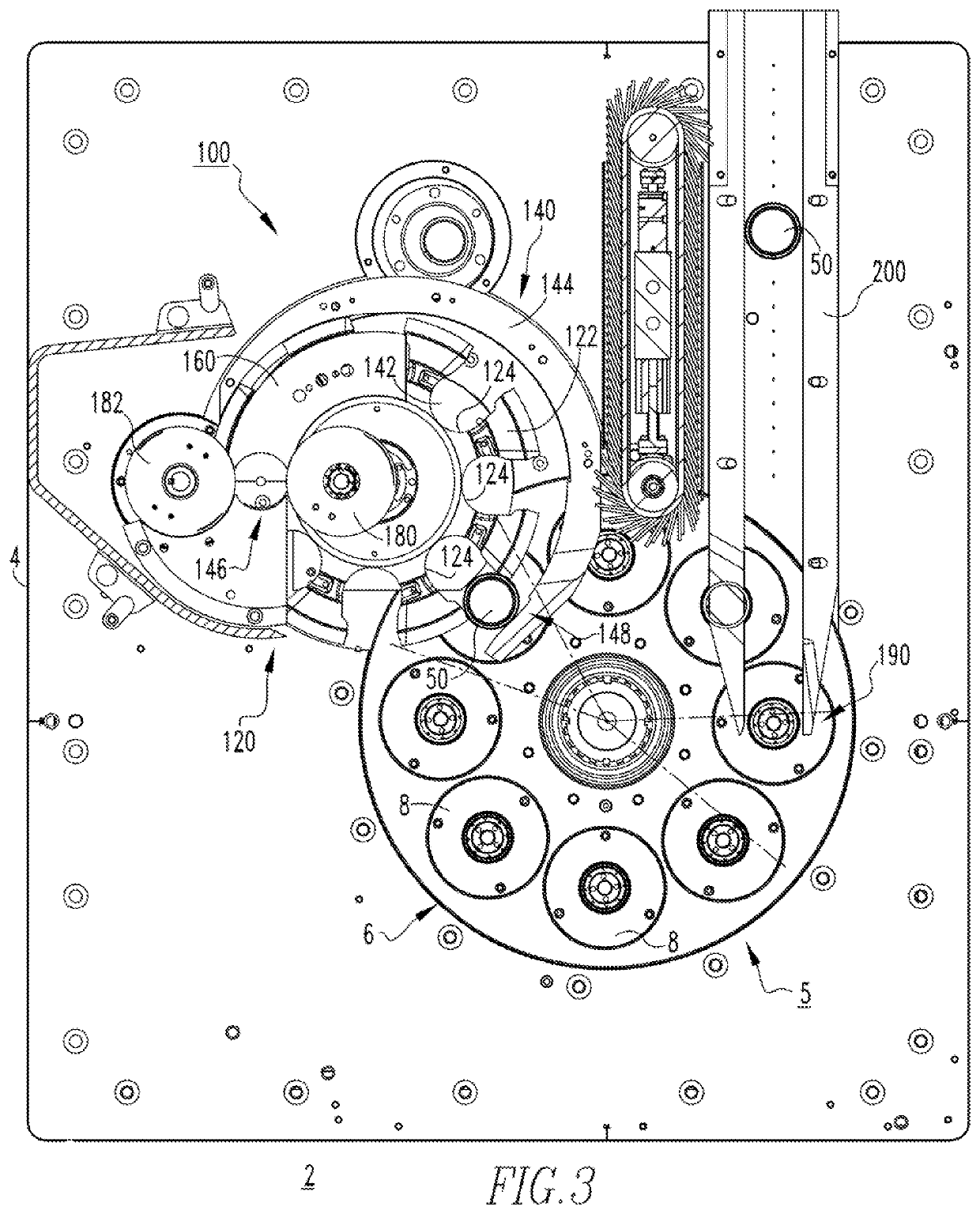 Liner and load assembly therefor