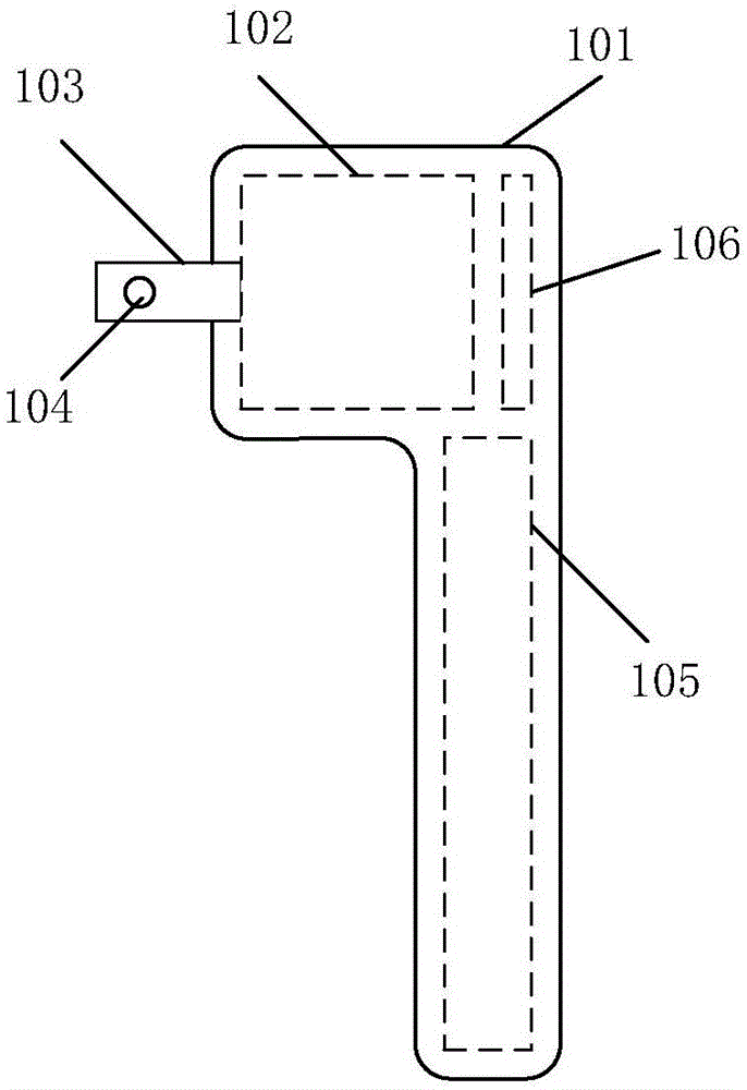 Foldable three-axis stable tripod head