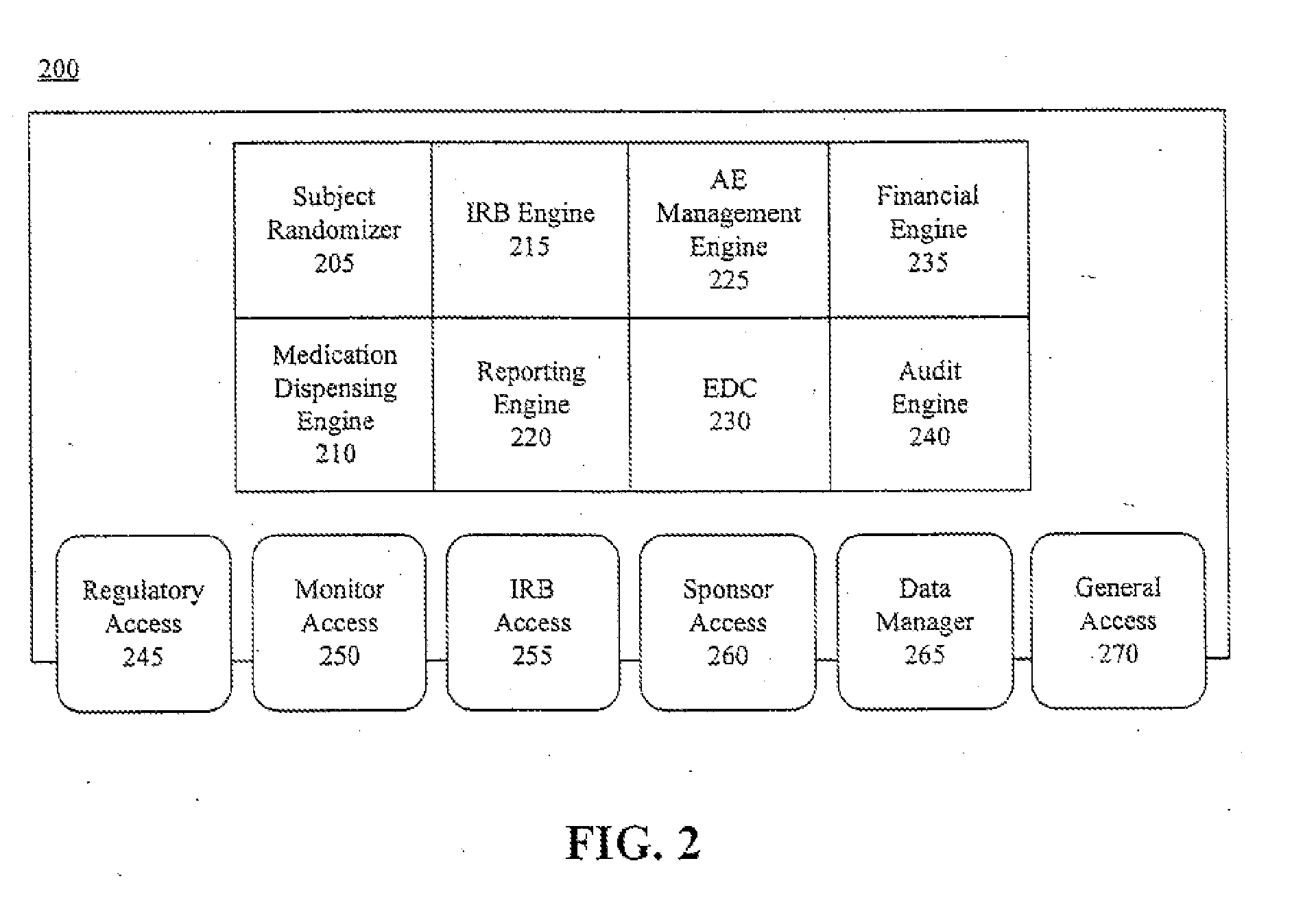 Method, system, and apparatus for clinical trial management over a communications network