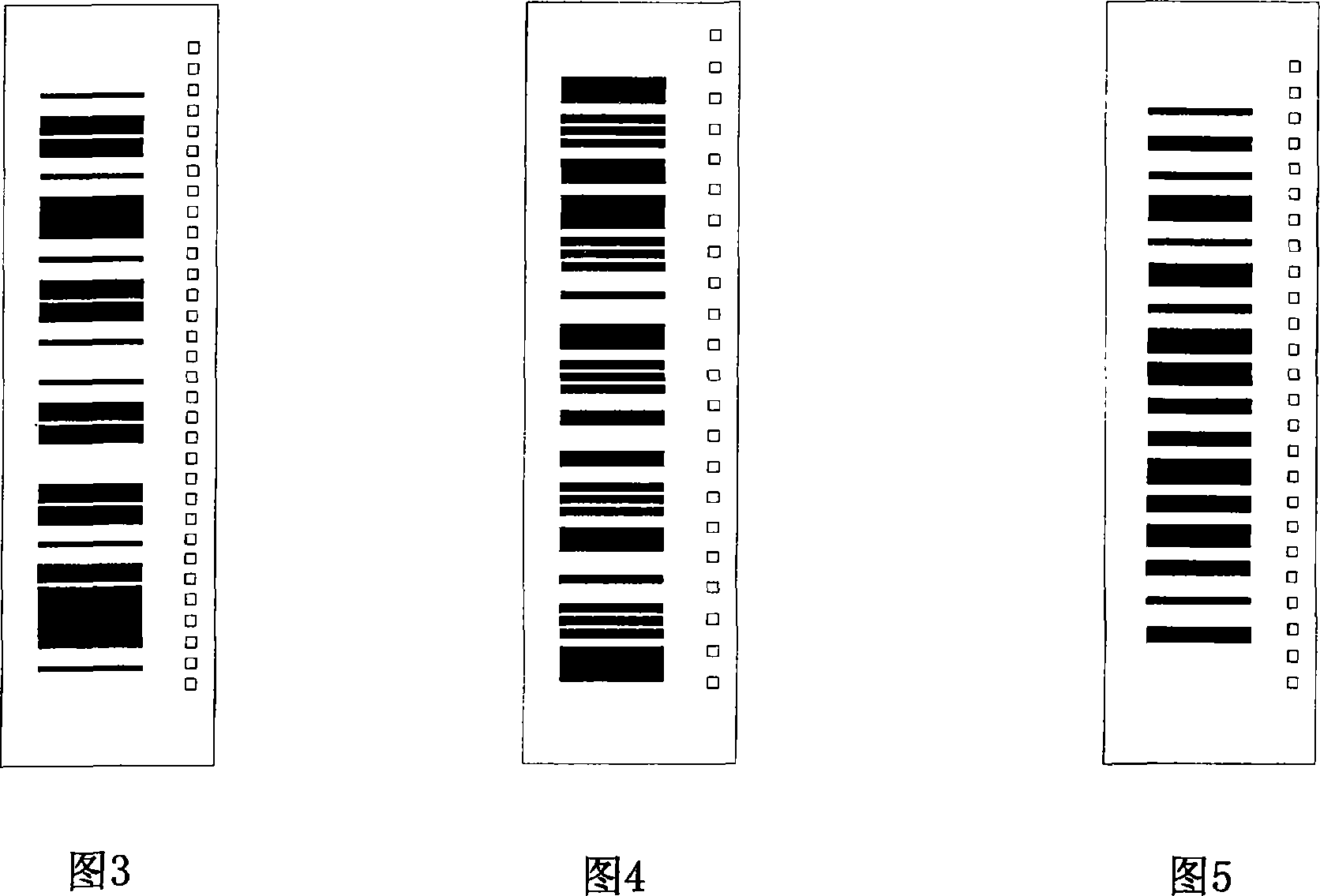 Bar code scaleplate production process