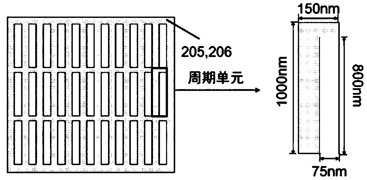 Tunable hyperspectral infrared detector, detection function structure and hyperspectral imaging device