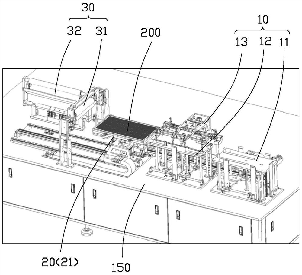 Automatic laminating machine for circuit substrate and copper foil