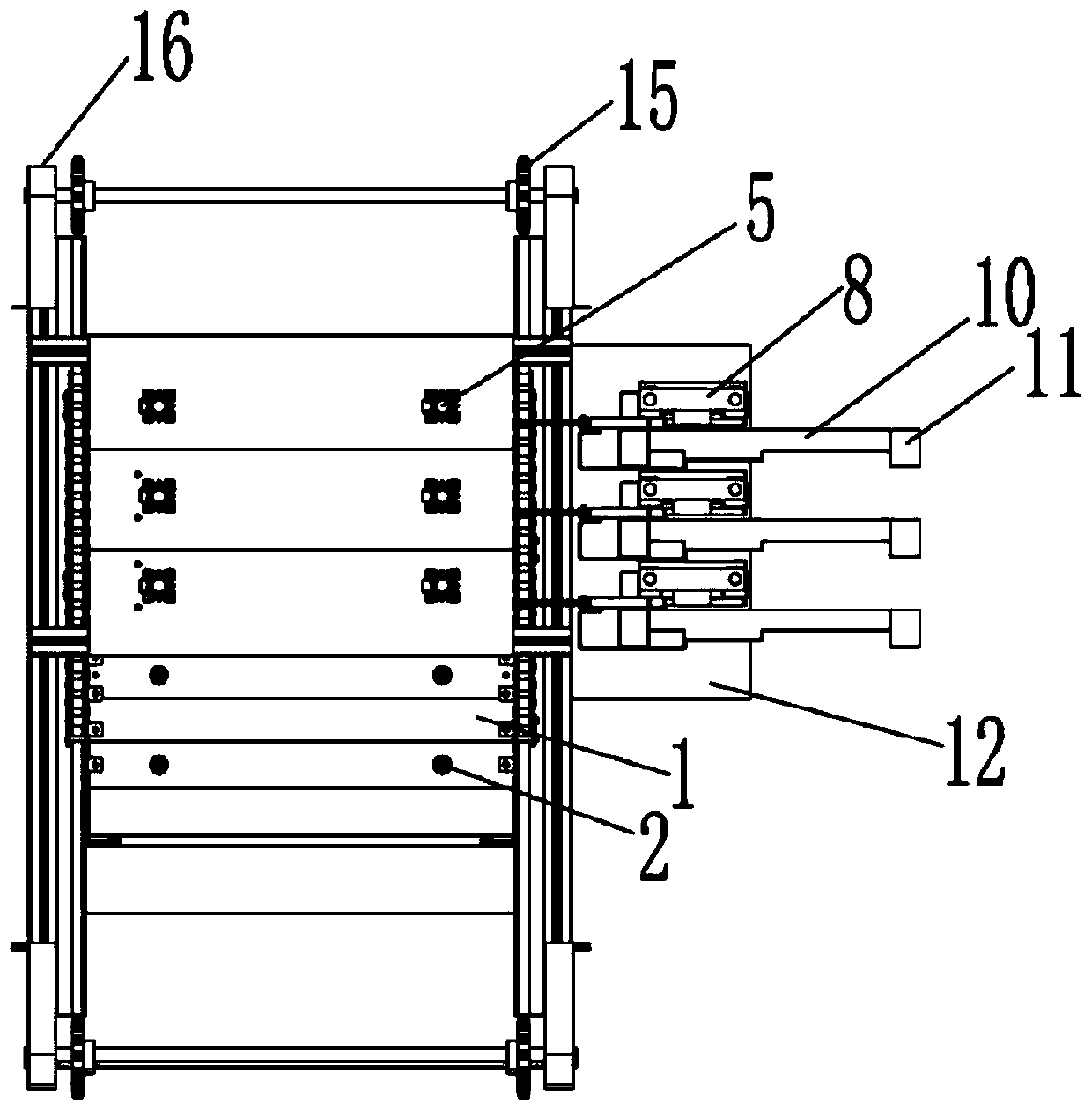 Automatic segmenting device and method for orange fruits