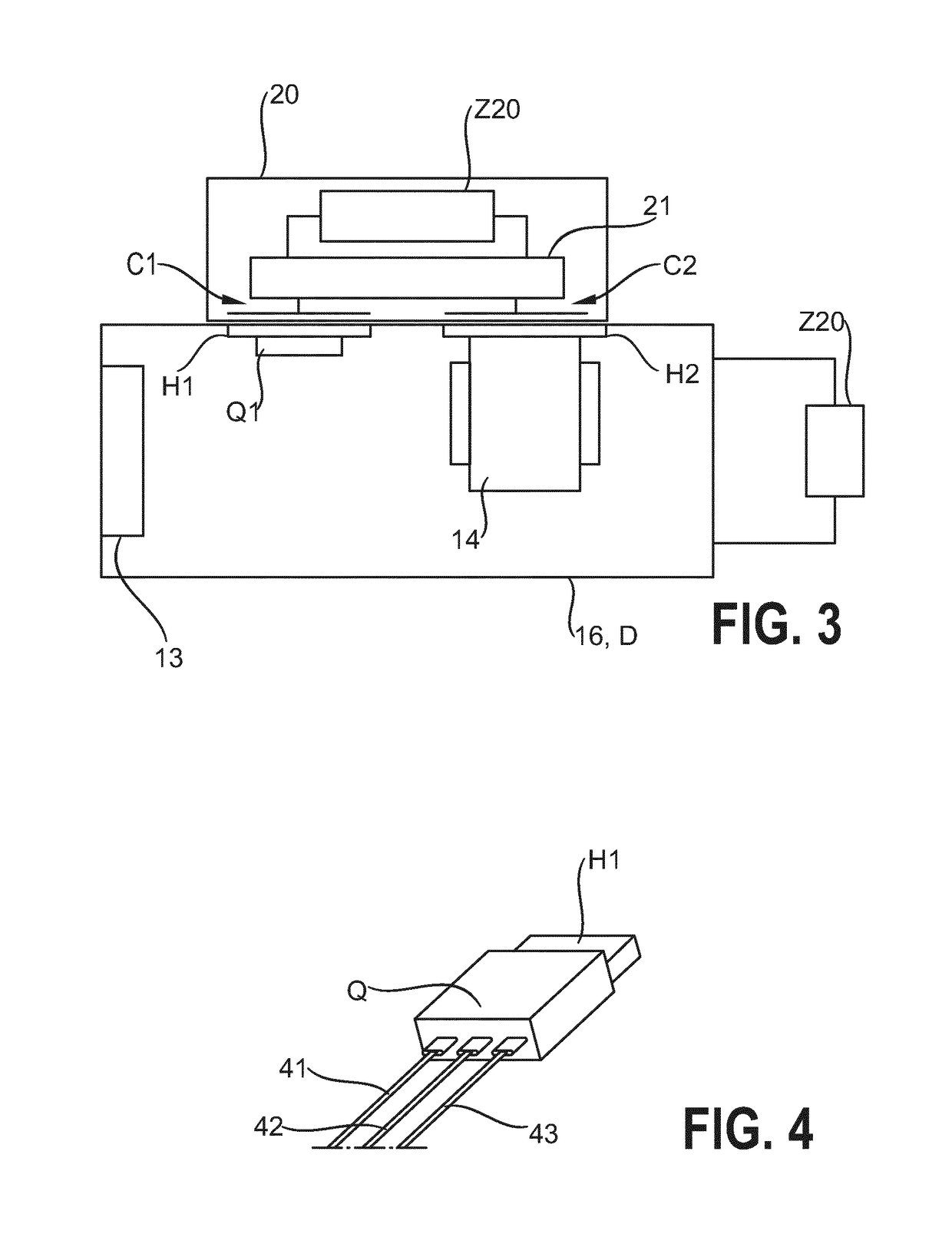 Capacitive power transfer arrangement