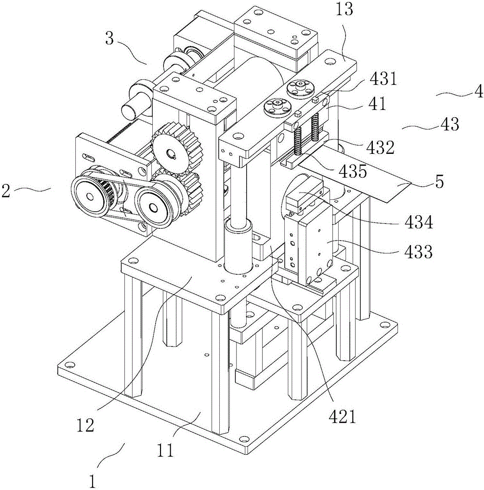 Equidistant cutting device