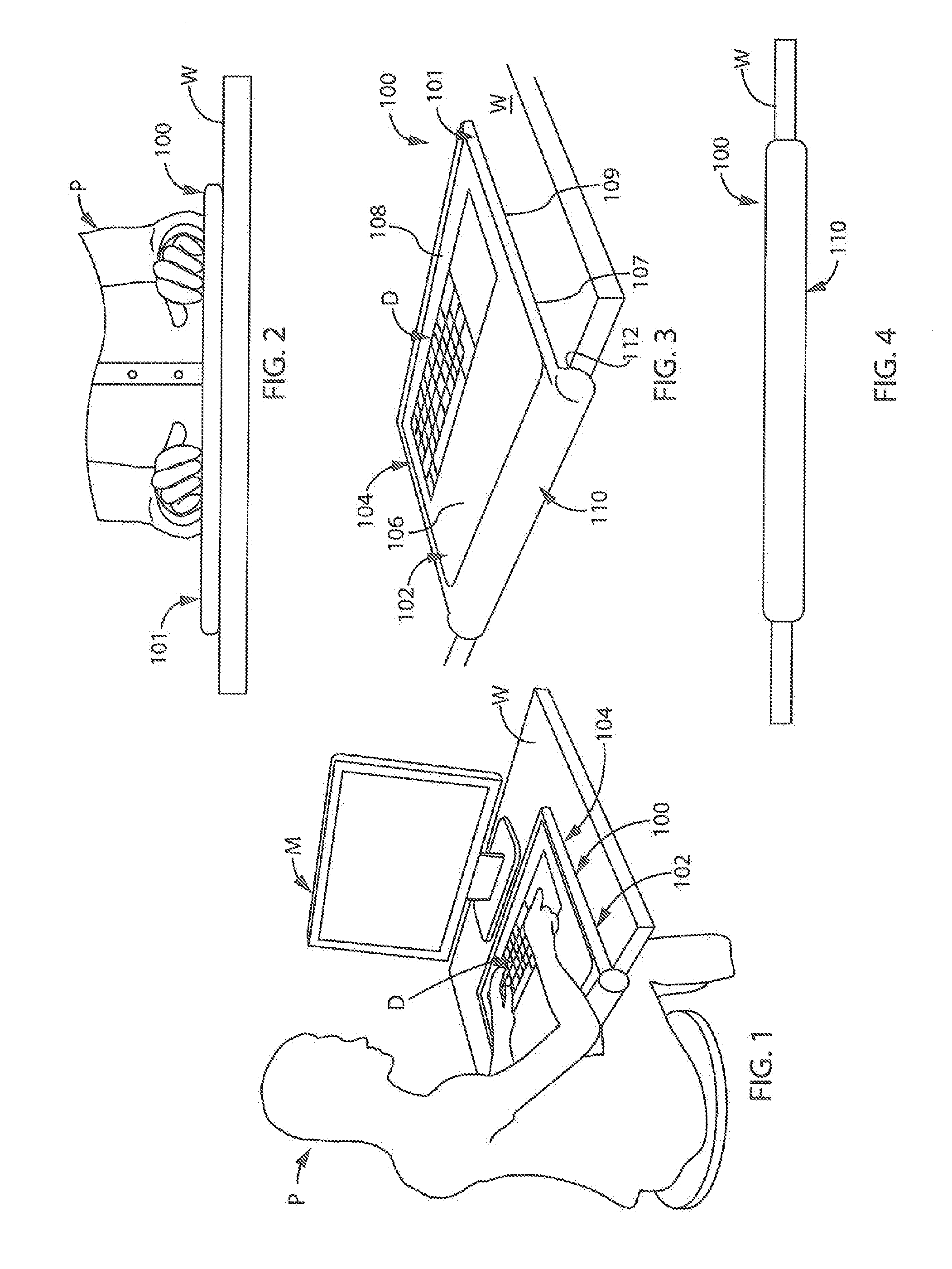 Cushioned Forearm Support Arrangement For A Work Area Or User Input Or Interface Device