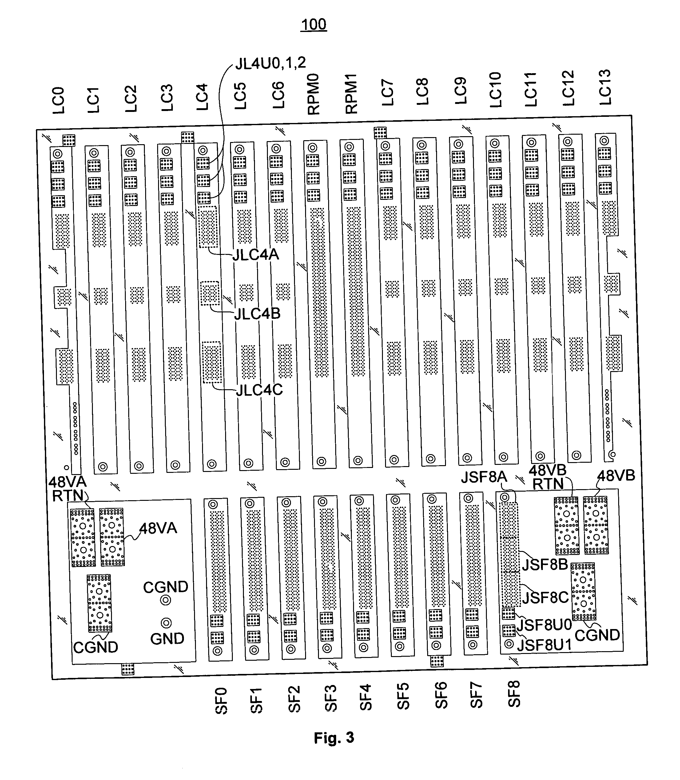 Method of fabricating a high-layer-count backplane