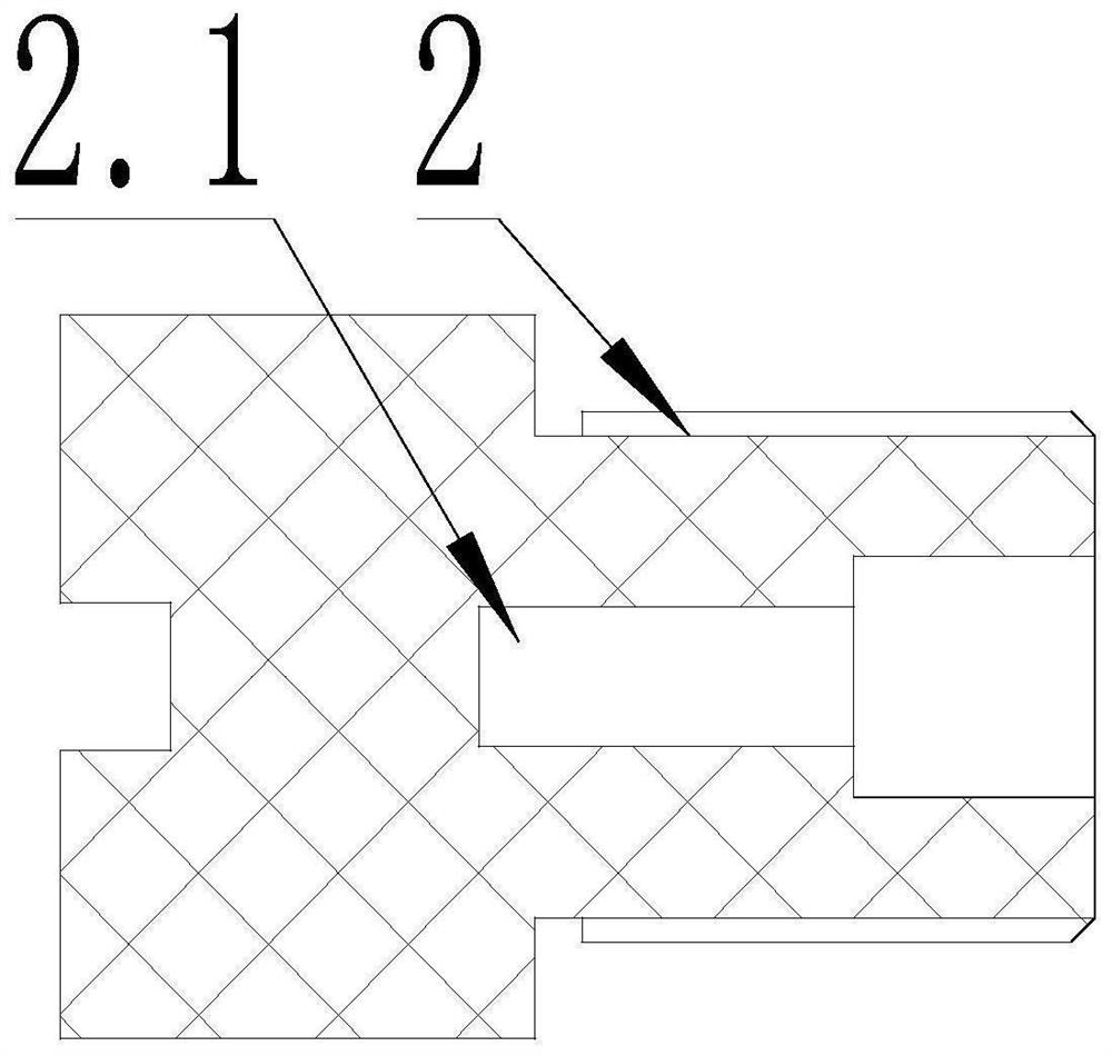 Assembling method of electrostatic coalescence electrode sealing device