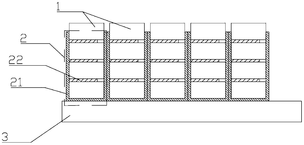 High temperature resistant water-cooled DC support capacitor