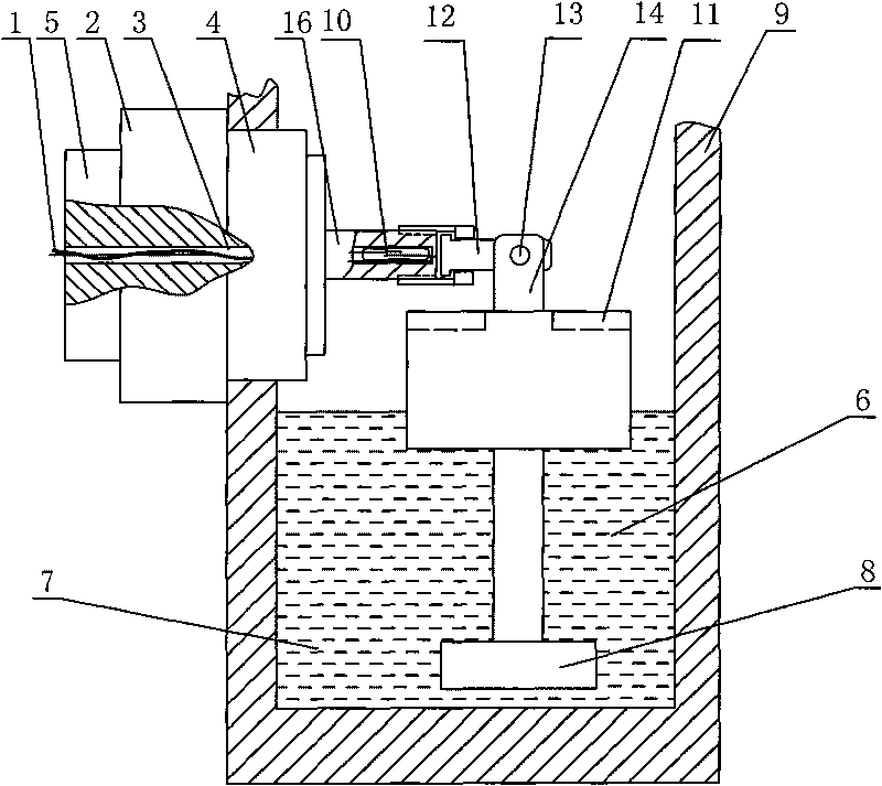 Side-mounted suspended magnetic induction liquid level switch