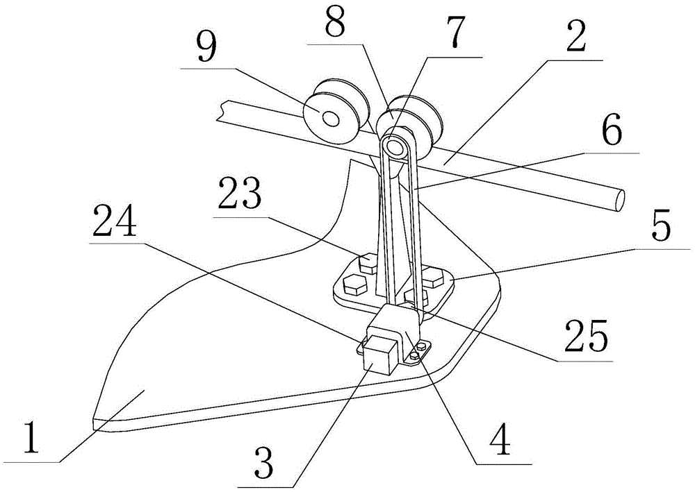 Deicing robot for double spacing-variable electric wires