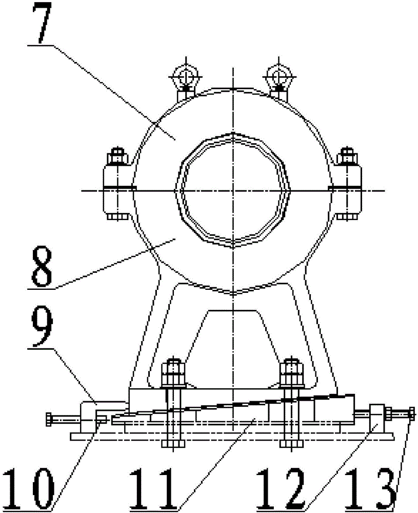 Stepless Adjustment Device for Auxiliary Bearing of Torpedo Type Mixed-rail Vehicle