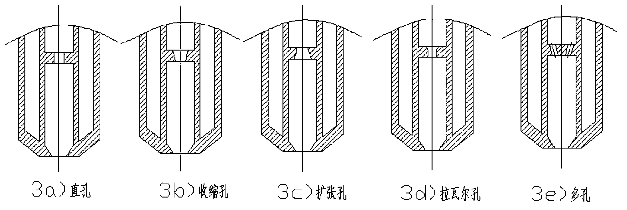 Variable-pressure and variable-working-condition oil burning nozzle