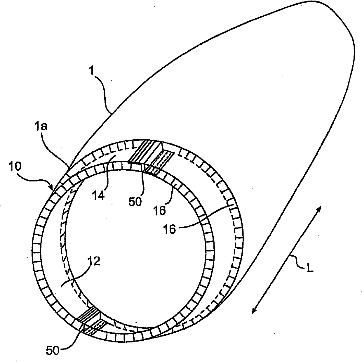 Acoustic barrel for aircraft engine nacelle including crack and delamination stoppers