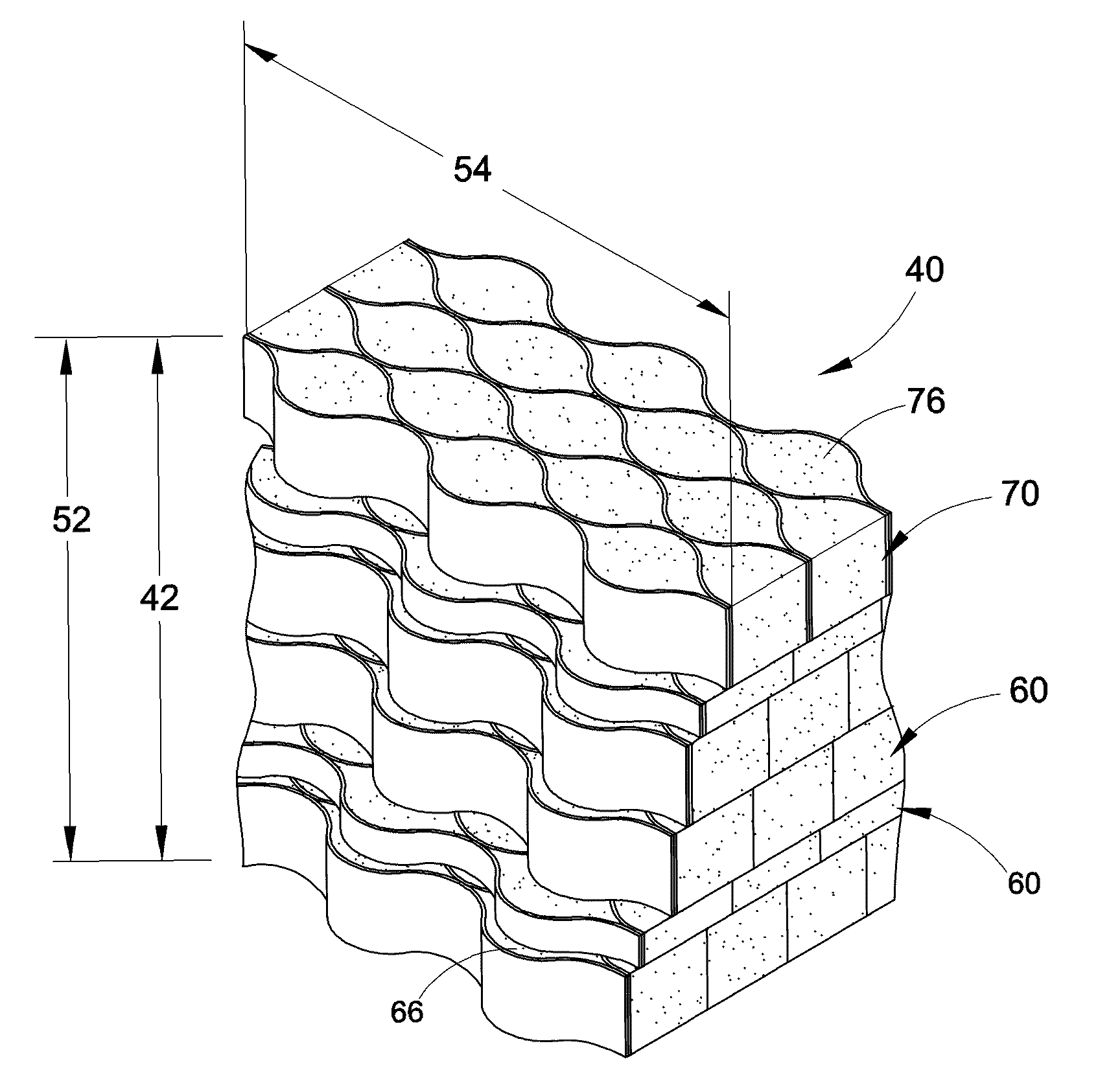 Earthquake resistant earth retention system using geocells