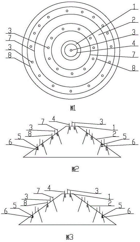 Structure and application method for improving snowmelt water infiltration rate in non-irrigated Haloxylon planting area