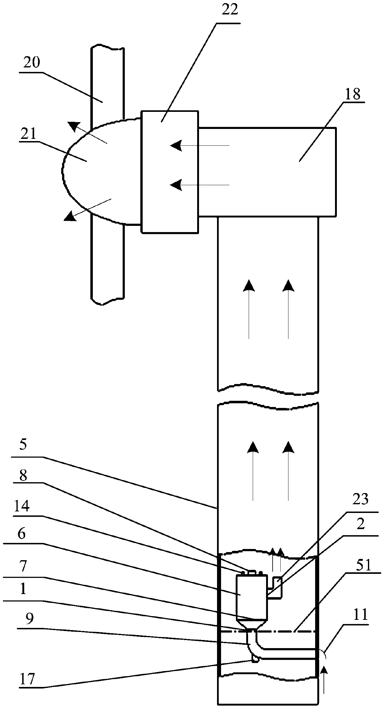 Ventilation and dust removal device for wind power generating set and wind power generating set