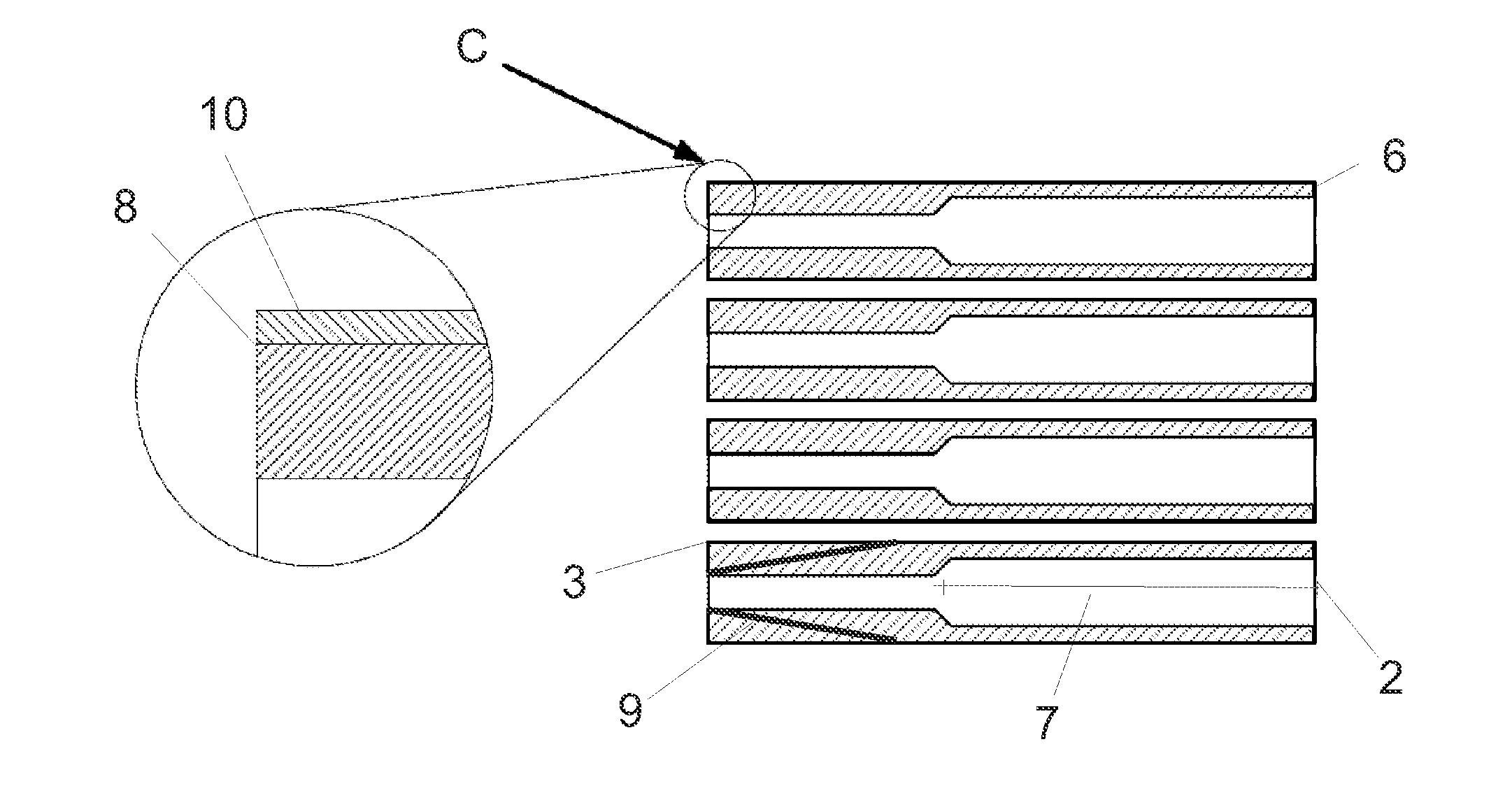 Method for chemical etching of a needle cannula