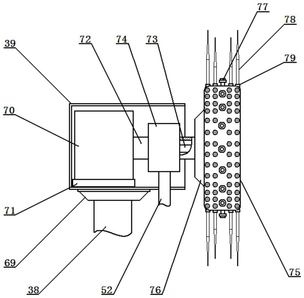 Ultrasonic diagnosis B-ultrasonic probe disinfection device