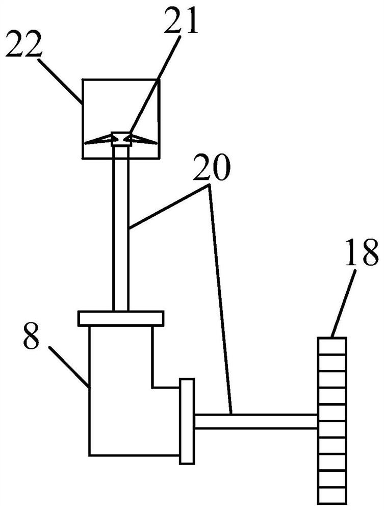 Containment built-in efficient heat exchanger adopting double-wheel double-blade hybrid power air suction