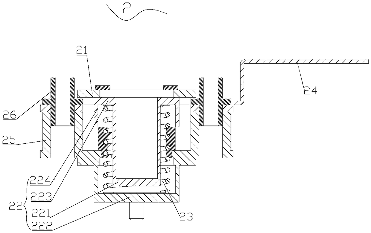 Adaptive flexible guiding-type assembling platform