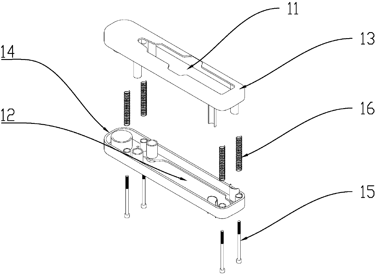 Rising backflow device of automatic gas tracking obstacle and moxa-moxibustion physiotherapy device