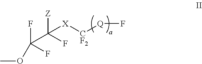 Polyesters comprising fluorovinylether functionalized aromatic moieties