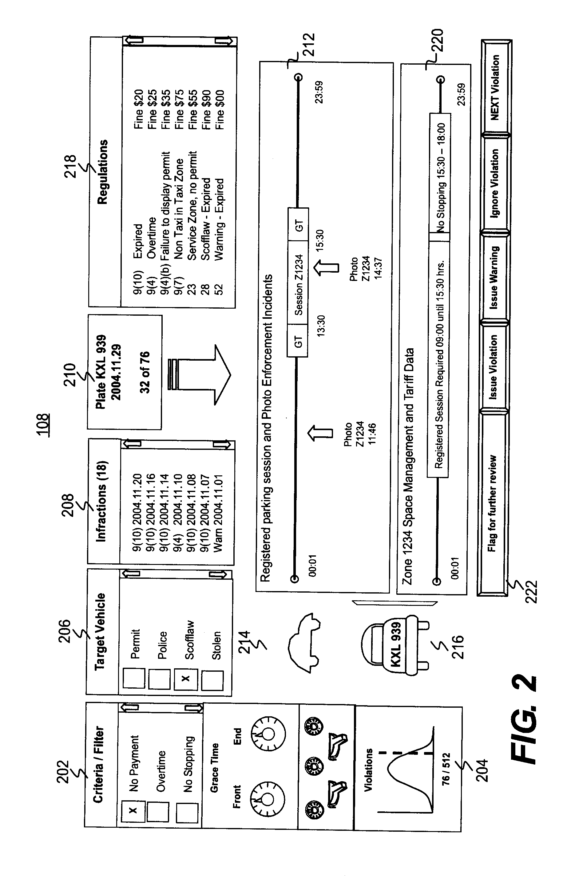 System and method for managing parking rights