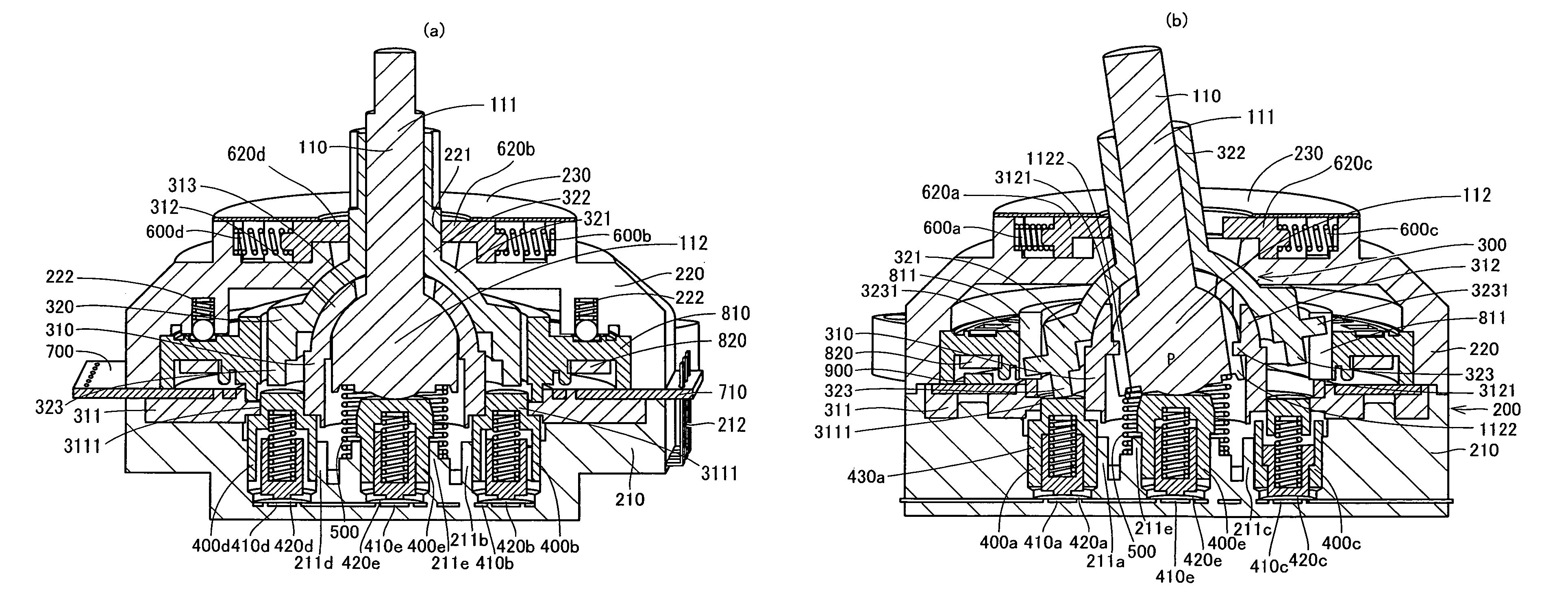 Compound operation input device