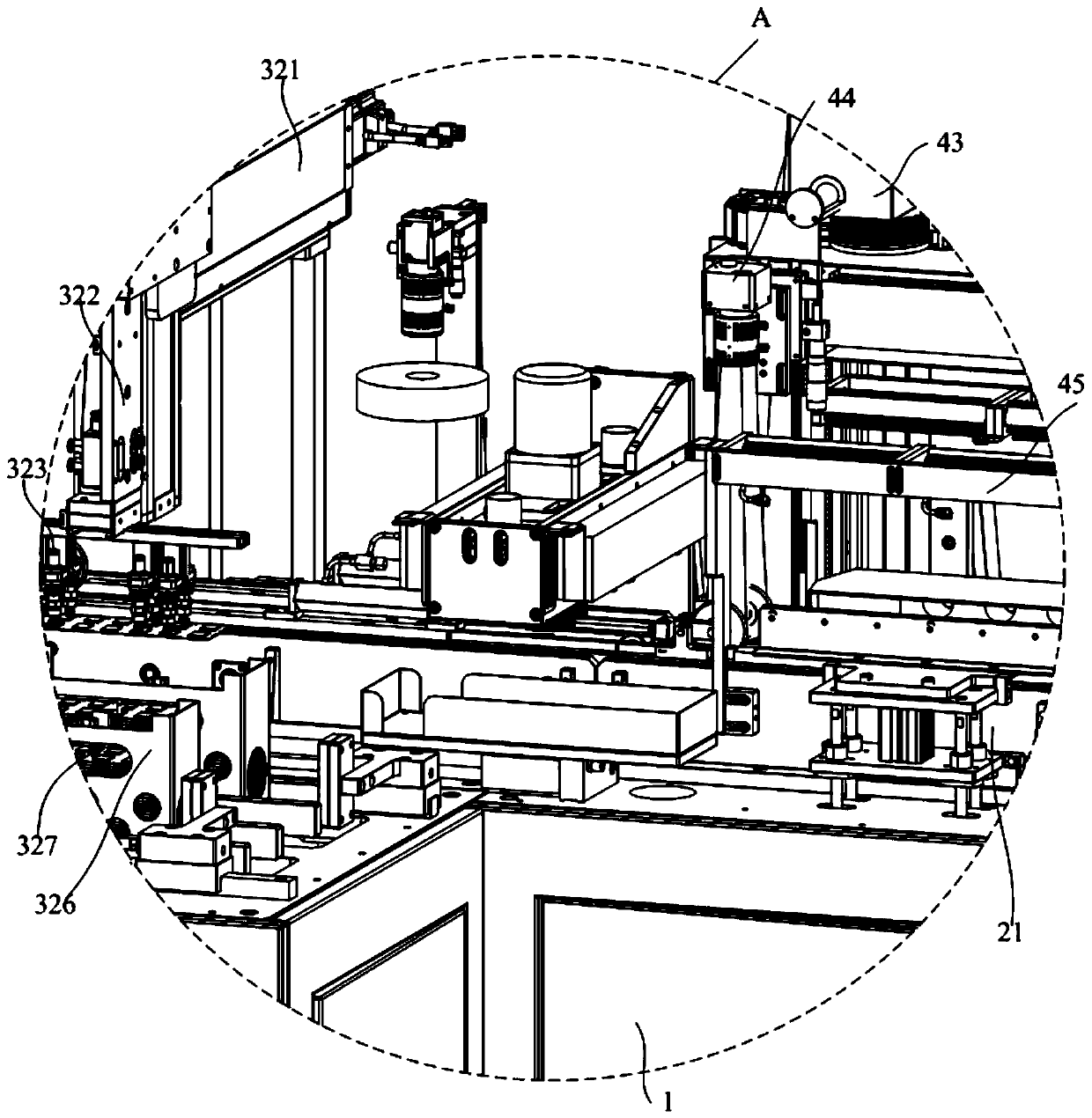 Automatic marking machine