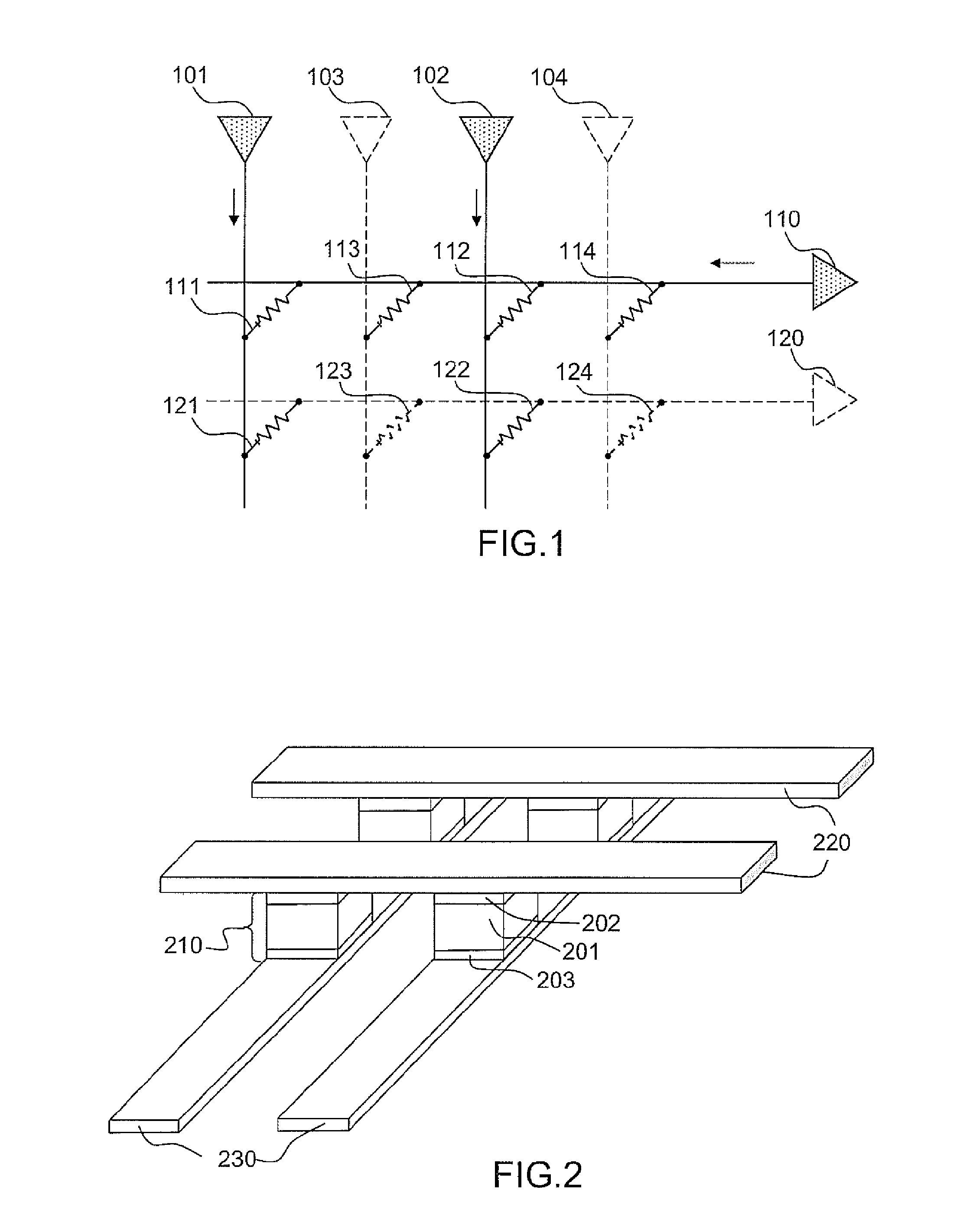 Network of artificial neurons based on complementary memristive devices