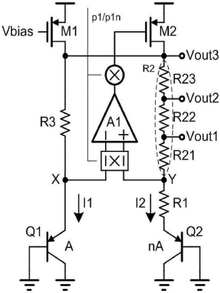 Chopped wave band-gap reference device with switched-capacitor filter