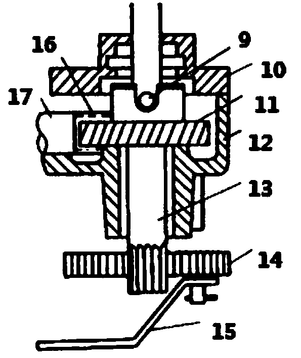 Device for driving infrared camera to scan