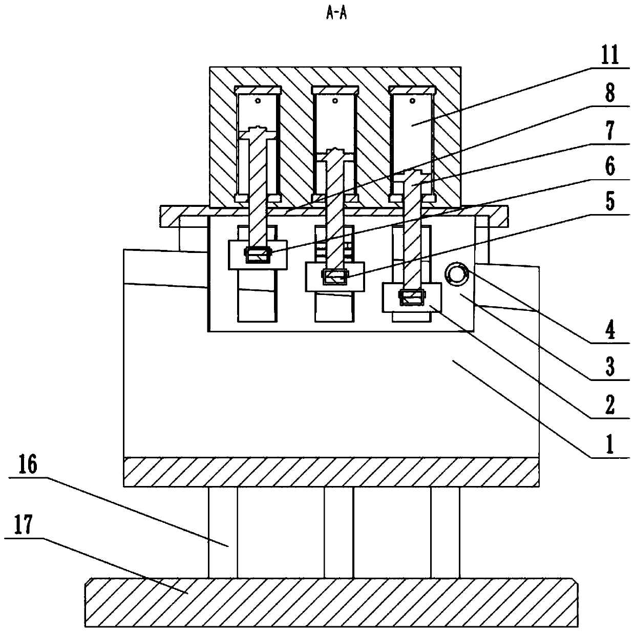 Erw pipe side load applying device and side load applying method thereof