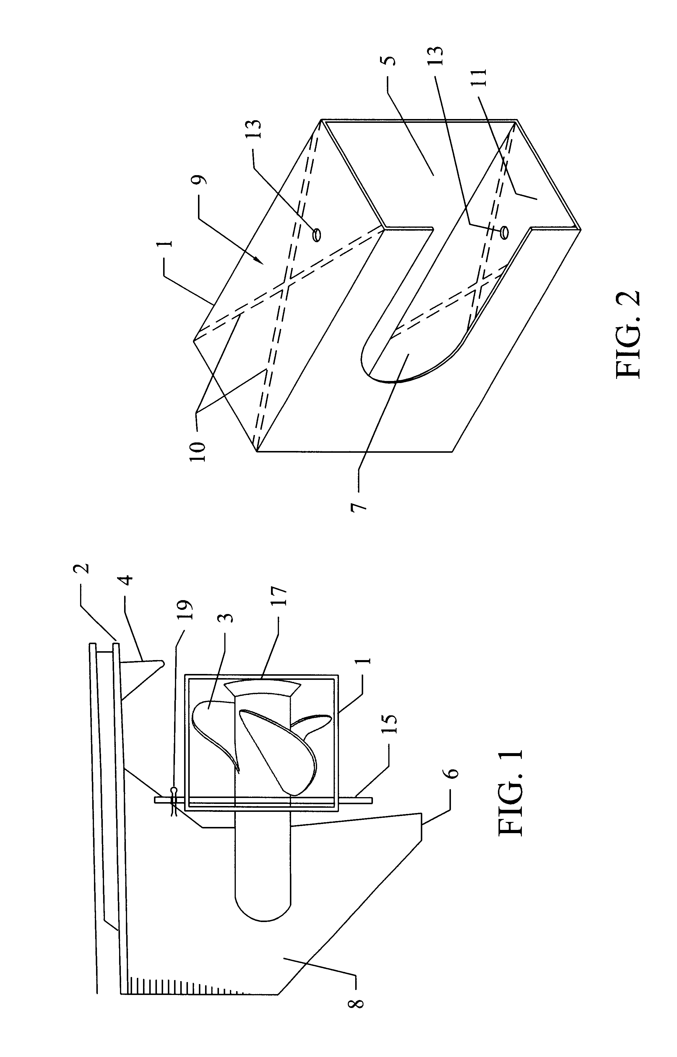 Propeller protector slipper