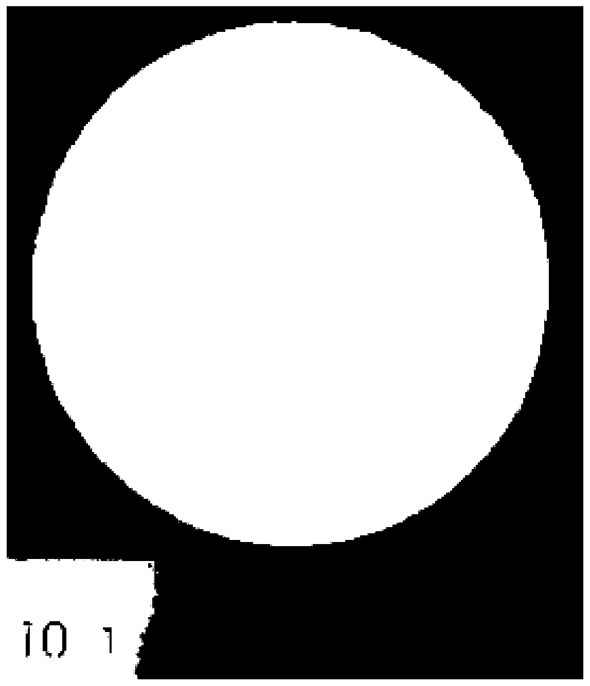 Preparation method of alumina-YAG eutectic melt growth composite material